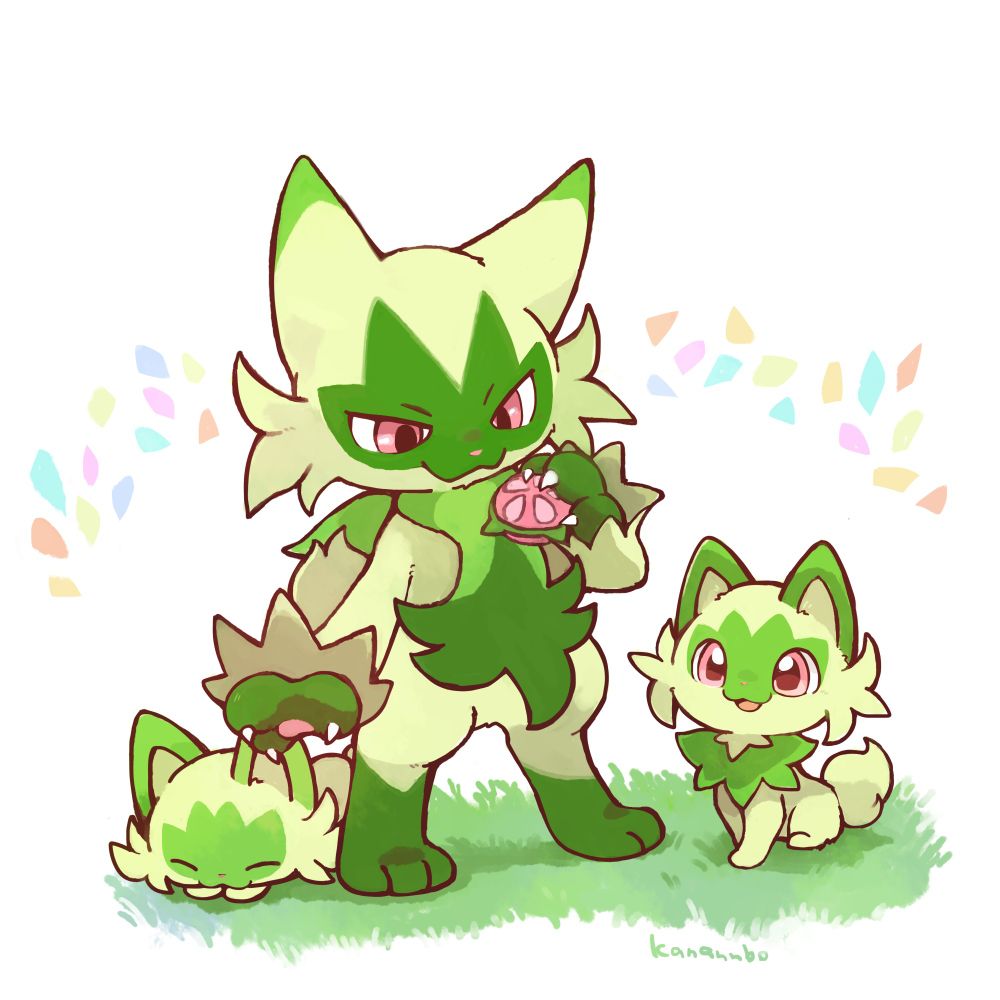 ニャローテとニャオハ