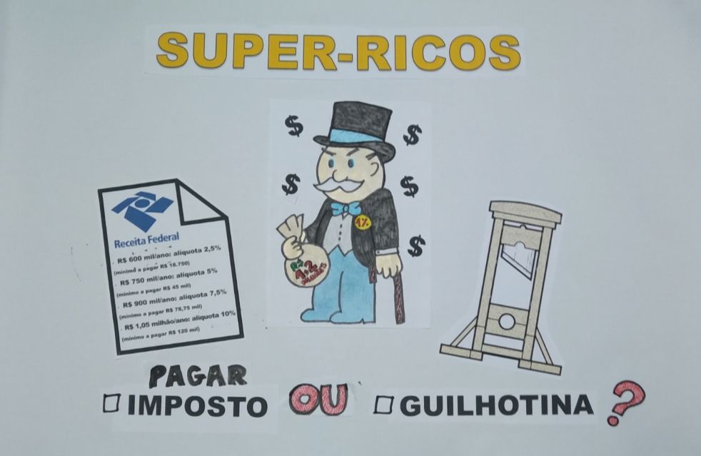 Super-ricos: pagar imposto ou guilhotina?
