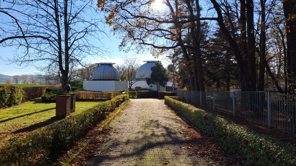 Bautzen - Czornebohstraße - Naturpark - Eingang zur Schulsternwarte - Aufnahme - 07.11.2025
