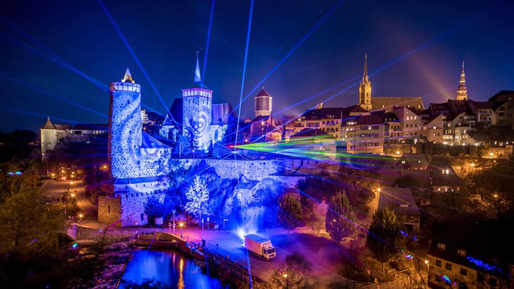Bautzen - Panorama - Lasershow