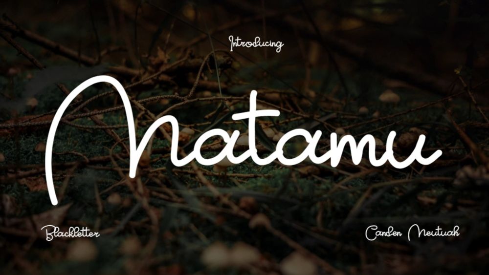 Matamu | Font Free Downloads