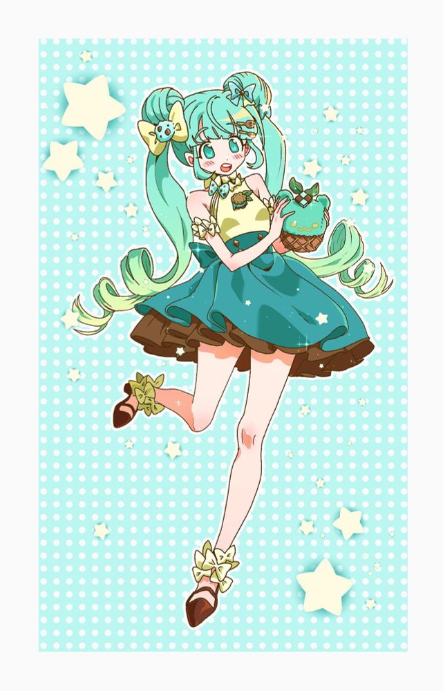 🍫🩵민트초코미쿠 피규어모작🩵🍫