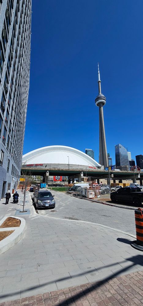 Rogers Center und CN Tower in Toronto.