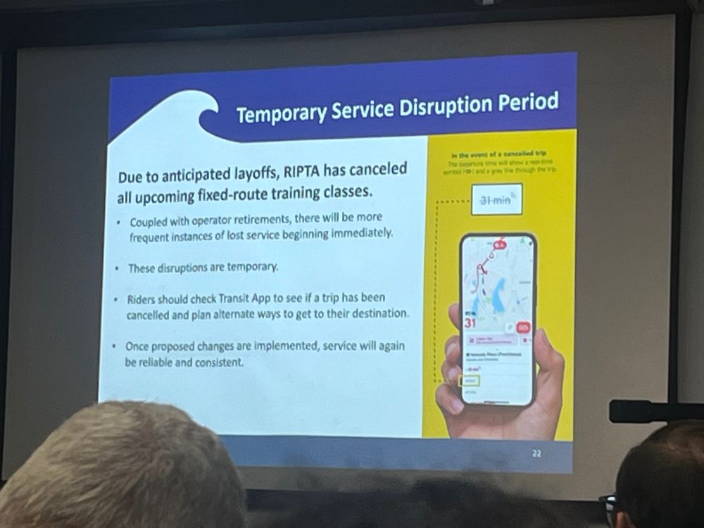 Picture explaining we will expect temporary service disruptions… 
