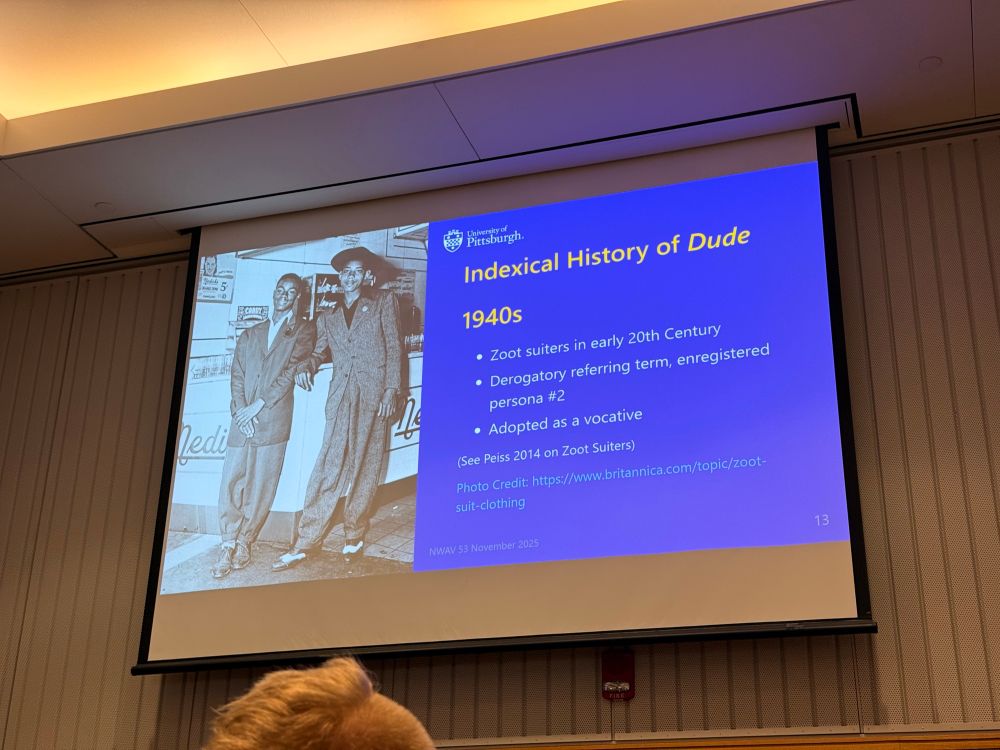 Used derogatorily to describe zoot suiters in the 40s
