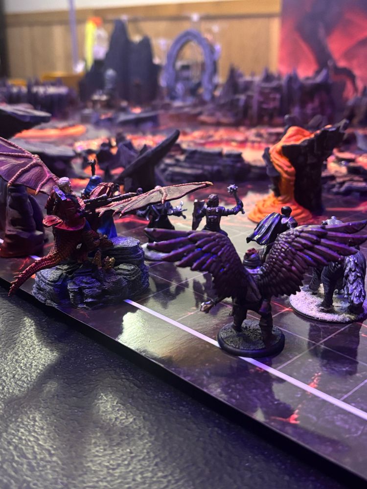 Player point of view.  Minis from Heroforge