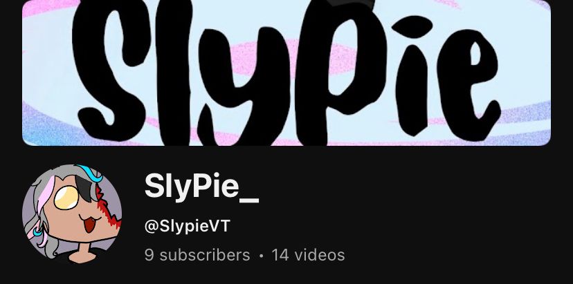 My YouTube channel at 9 whole subscribers. I’m basically a celebrity >:3