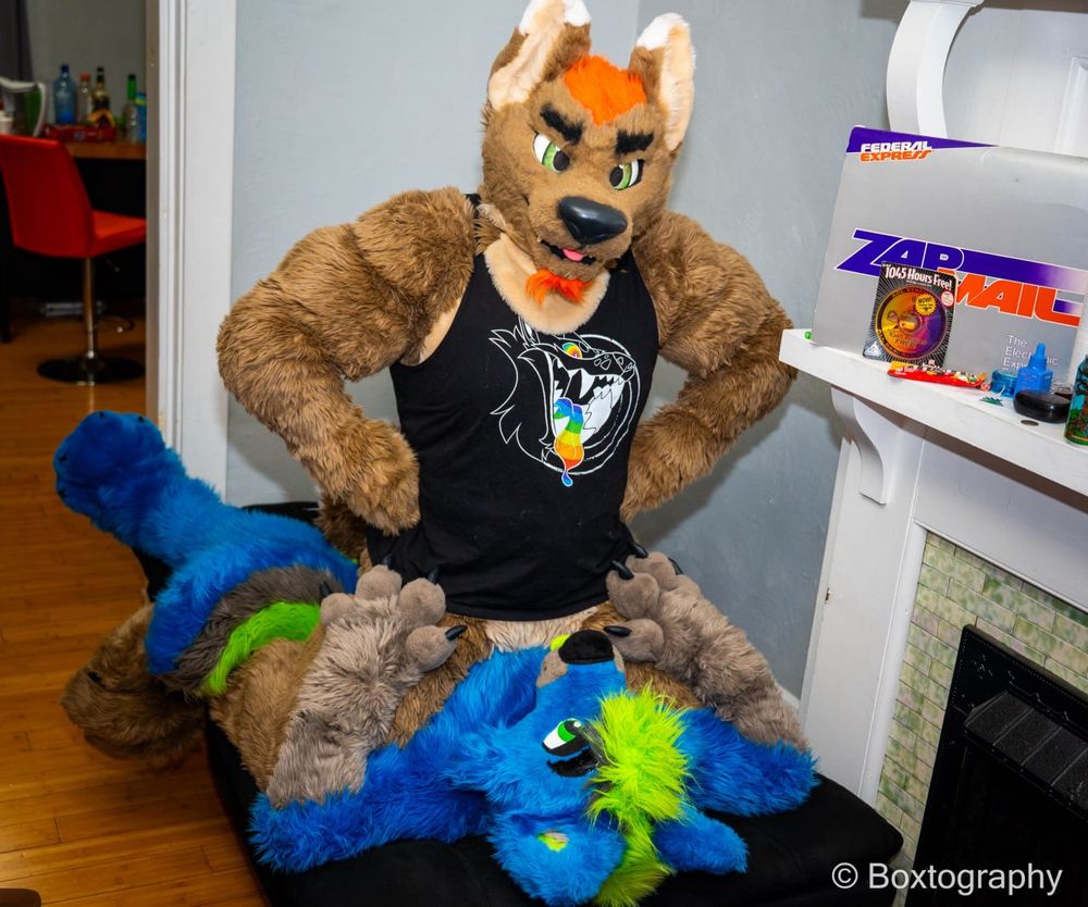 Vulcan being a really big and intimidating riverwolf and not being caught again 