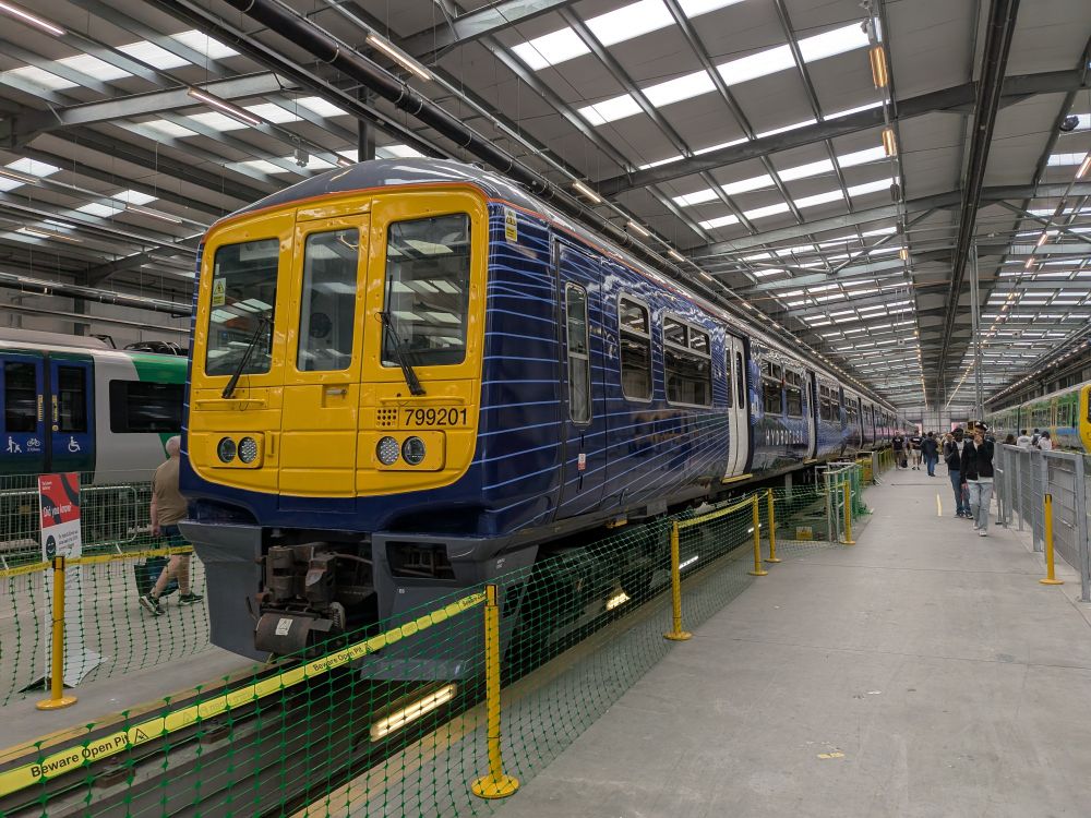 The ex Class 319 799201 