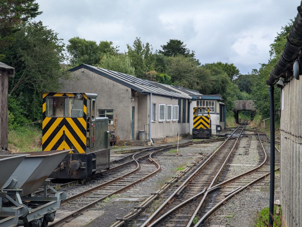 No.11 (near) and No.12 (far) in the yard at Pendre
