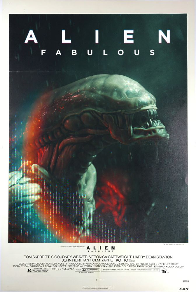 Fake Alien movie poster