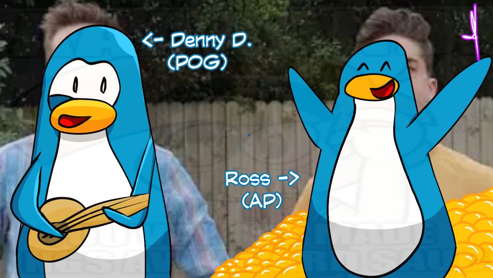 Denny D. From Penguin Origins on the left, and Ross from Antique Penguin on the right