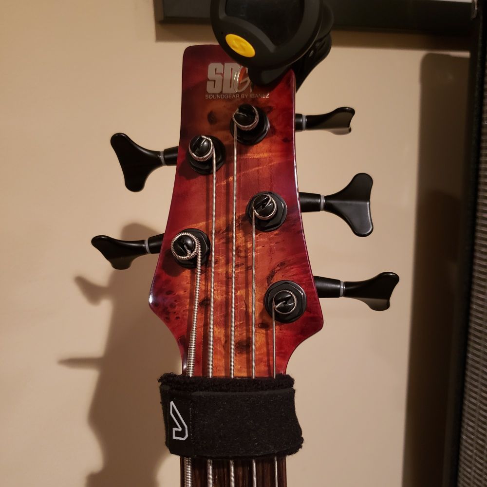 Ibanez bass headstock 