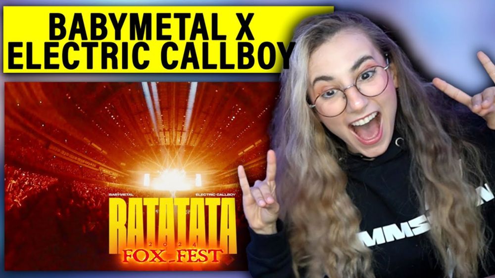 BABYMETAL x @ElectricCallboy - RATATATA (OFFICIAL Live Music Video at FOX_FEST) | Singer Reacts