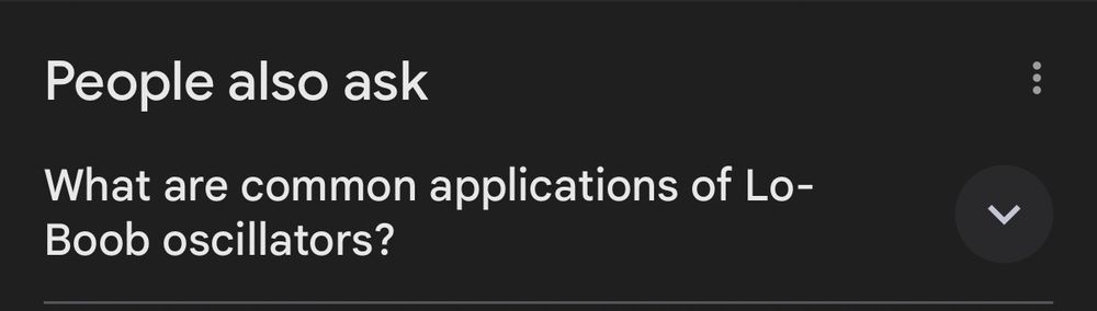 People also ask 

What are common applications of Lo-Boob oscillators?