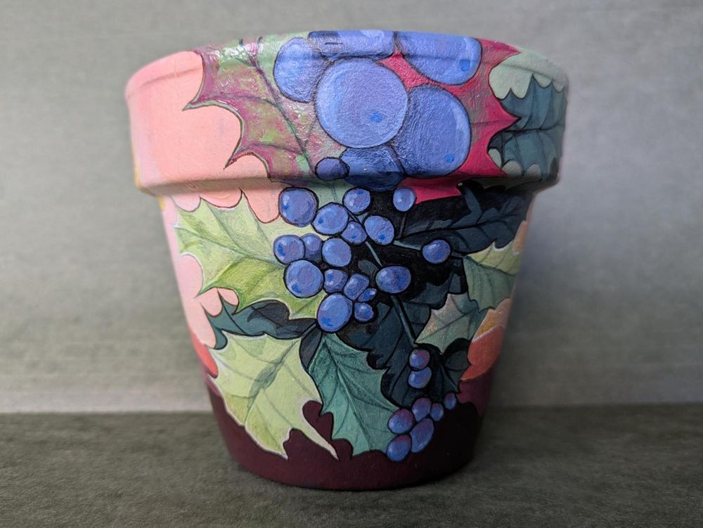 Oregon Grape Plant Pot