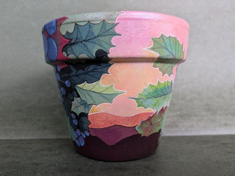 Oregon Grape Plant Pot