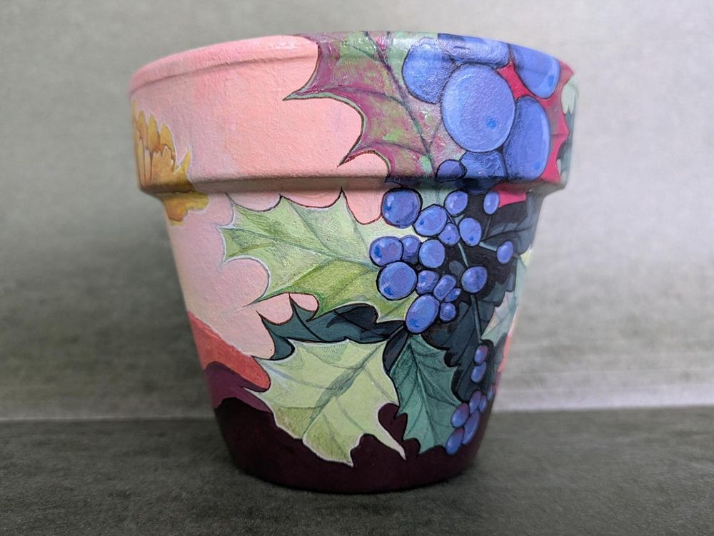 Oregon Grape Plant Pot