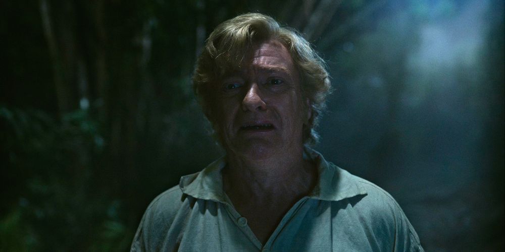 Stede Bonnet in 1x9, listening to the poison being fed to him by Chauncey Badminton, panicking and rethinking his decision to run away to China with Ed. 