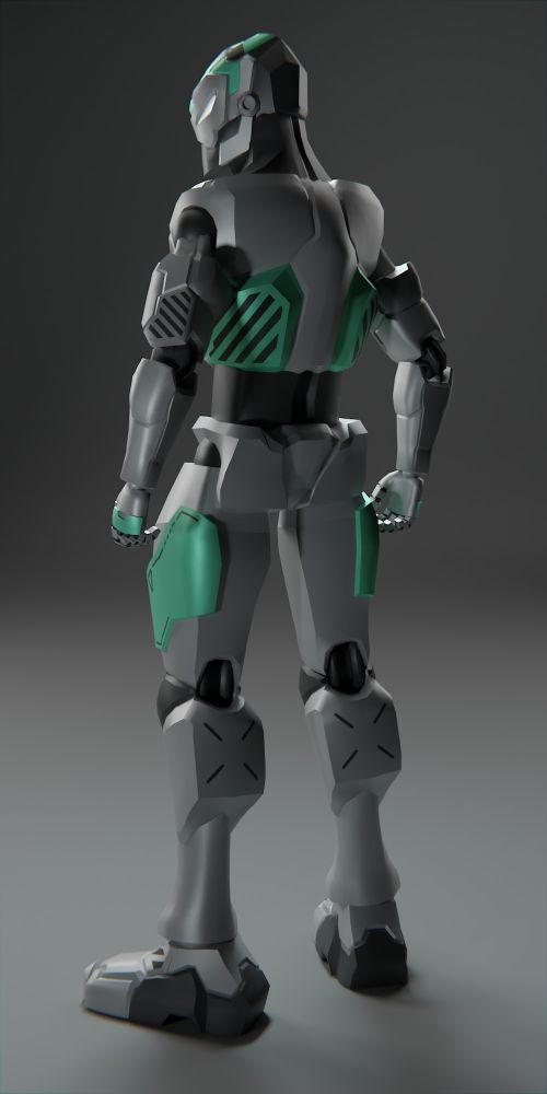 Back View of Jade