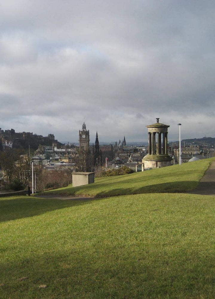 A view of Edinburgh from Calton HIll
