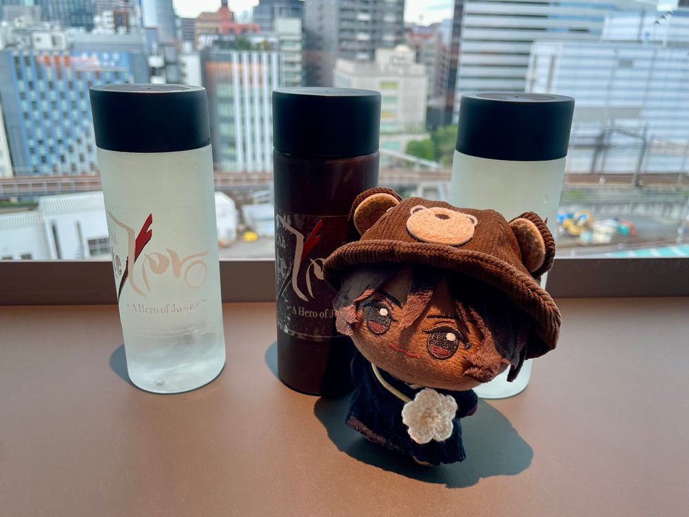 コラボドリンクとジュナオちゃん