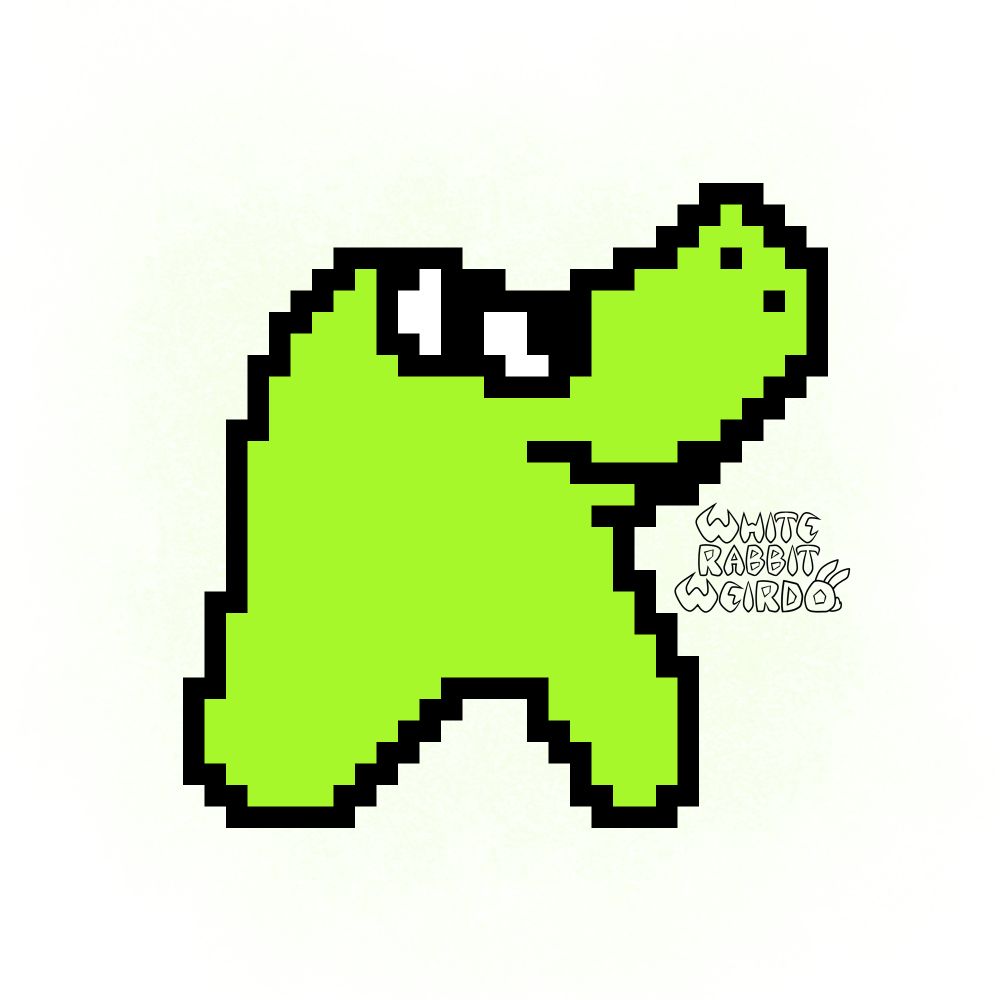 Horse Race Tests oc Lime colored horse with an upturned snout
