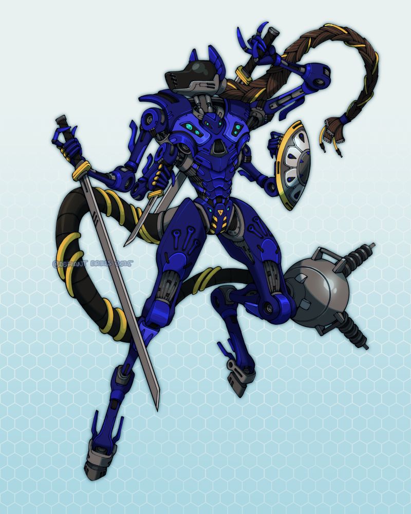 A custom metalmark design 