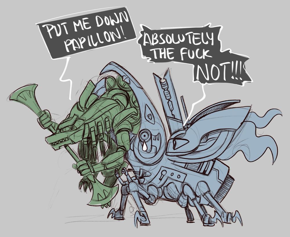 A toku that wants to Go In and a death head’s preventing that