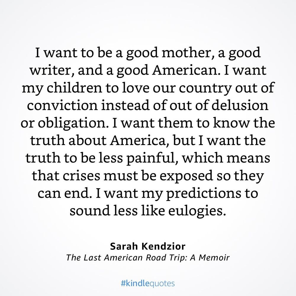 quote from THE LAST AMERICAN ROAD TRIP book