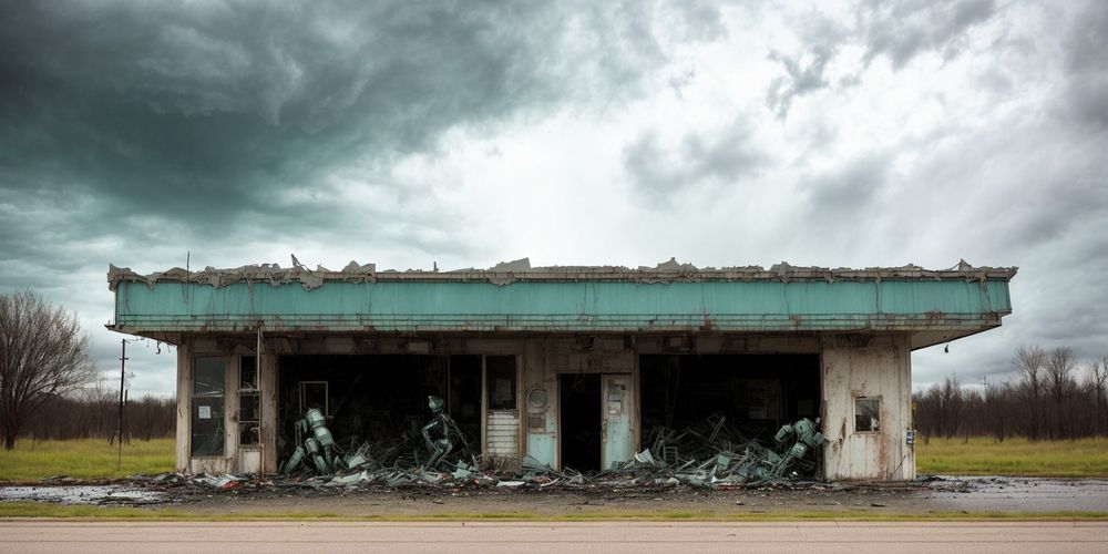 Apocalyptic landscape