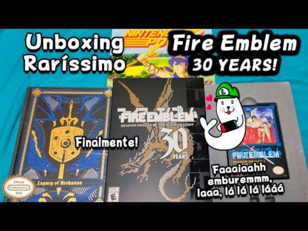 Unboxing Fire Emblem 30th Anniversary