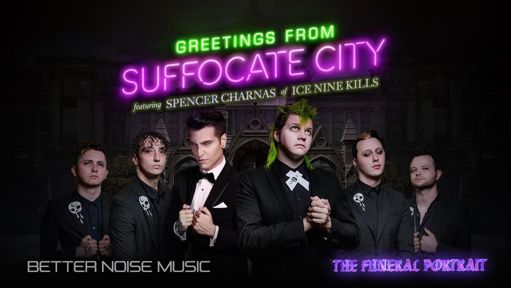 The Funeral Portrait ft Spencer Charnas of Ice Nine Kills - Suffocate City (Official Music Video) - YouTube