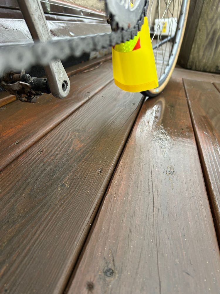 Bicycle fender mud flap