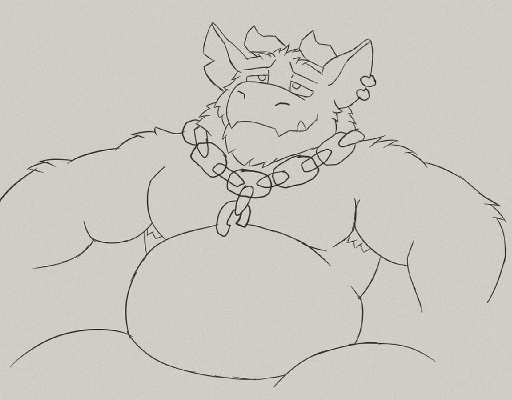 Tired, but happy :3
Might turn it into a proper piece someday, since I really how face turned out!
But for now, just a smol hidden treat for all of you, ha-ha :P