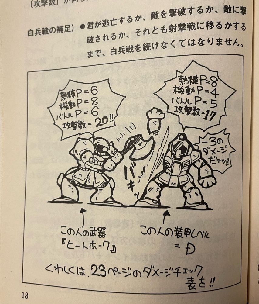 SD mobiles suits explain the rules, pt 2
1986 version 