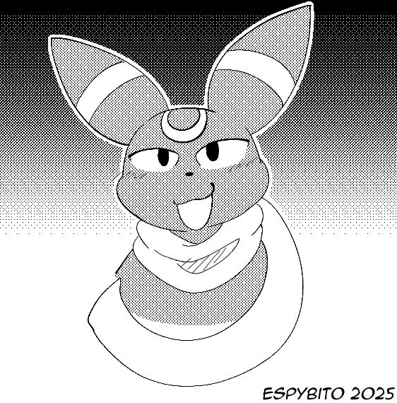 Umbreon with a scarf