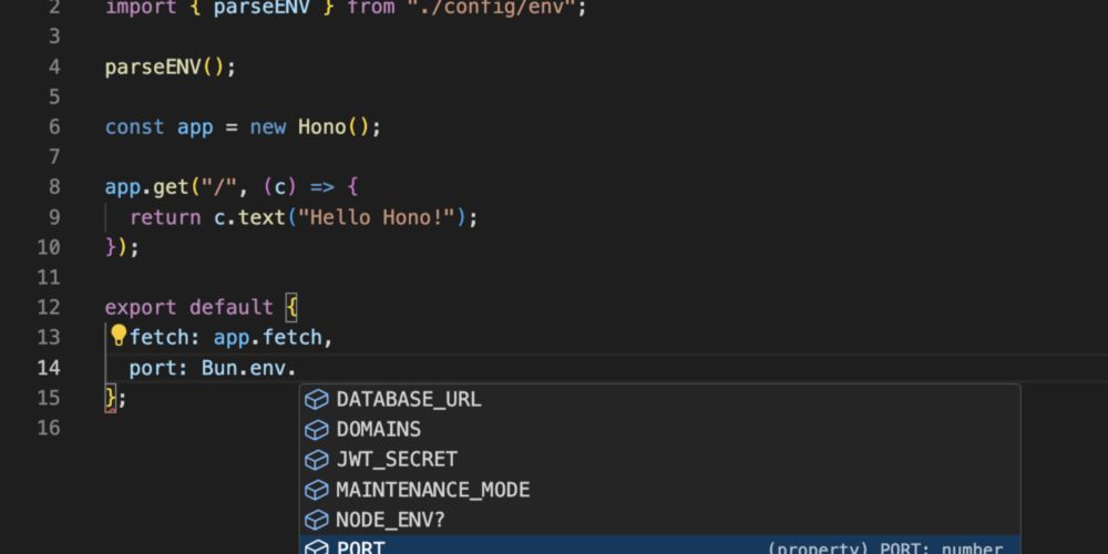 Optimize DX with Typesafe Environment Variables and code Autocomplete