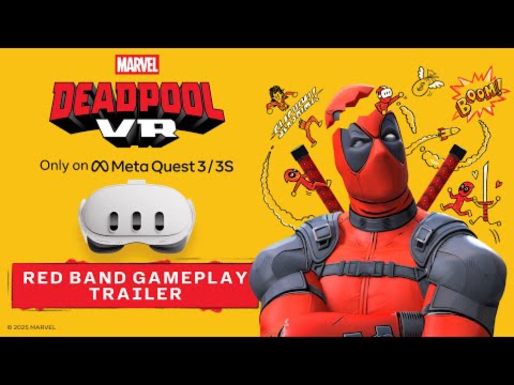Marvel’s Deadpool VR | Red Band Gameplay Trailer | Meta Quest 3 & 3S