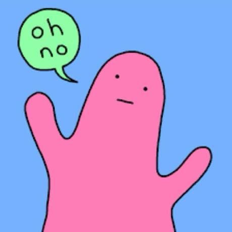 A ghost saying “oh no”