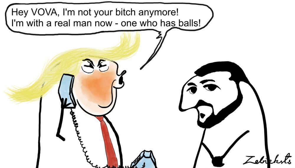 Trump is calling Putin to tell him that their love afair has come to an end.