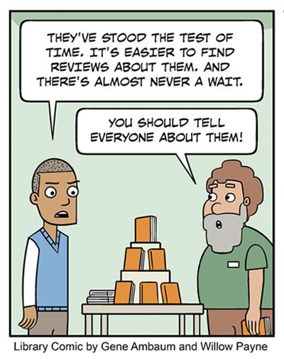 Patron: They've stood the test of time. It's easier to find reviews about them. And there's almost never a wait.
Martin: You should tell everyone about them!