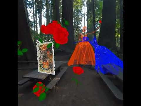 Alice Dali MR - Mixed Reality - Redwoods, Santa Cruz, California - DreaMR by Haunted Planet