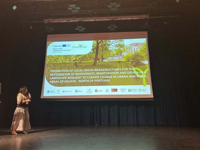 Prof Cristina Garcia Fontan presents her work on climate resilient landscapes.
