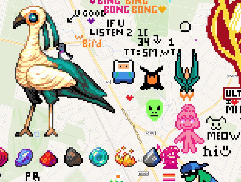 ZeroRanger's Type-C fighter in Heaton Chapel. It's next to ERAM/the deltarune mantle boss.