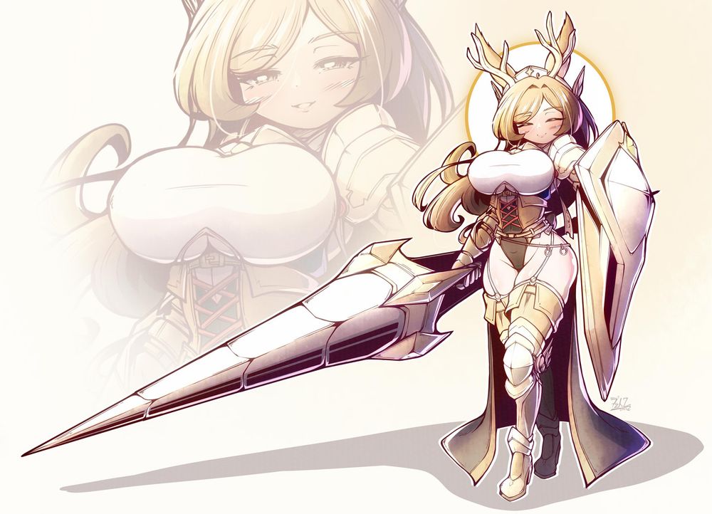 Key art of Margaret the Mystic Lancer
