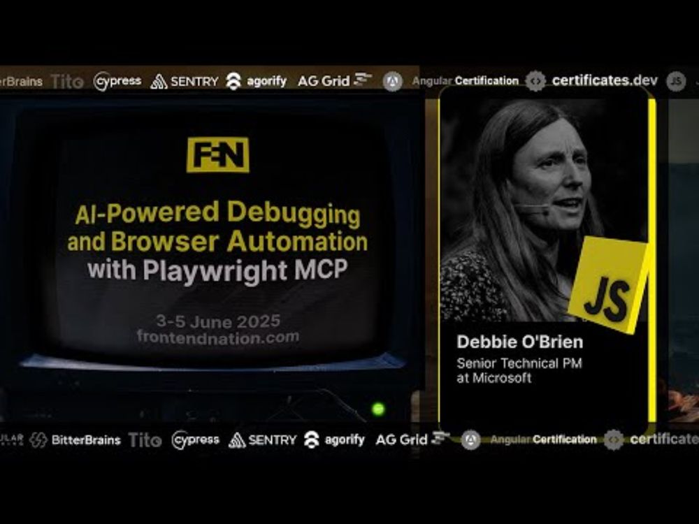 Frontend Nation 2025: AI-Powered Debugging & Browser Automation with Playwright MCP - Debbie O'Brien