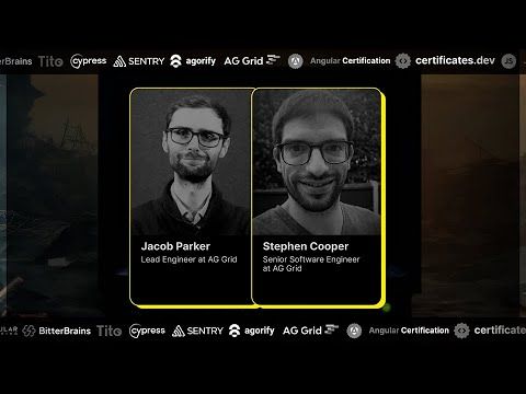 Frontend Nation 2025: Building Framework Agnostic Data Visualisation Libraries by AG Grid Live Panel