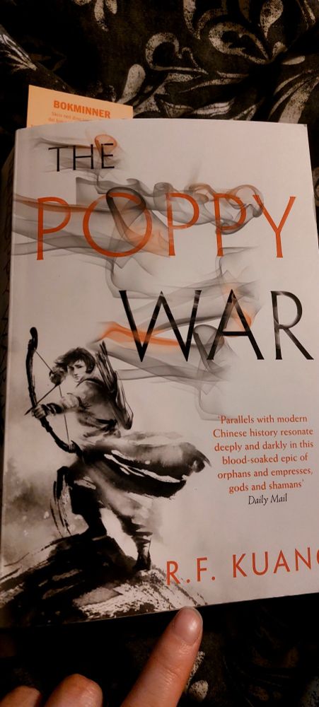 Picture of the book The Poppy War by R F Kuang