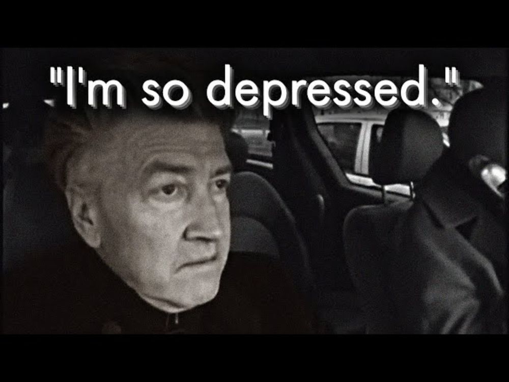 David Lynch: Depression Kills Creativity